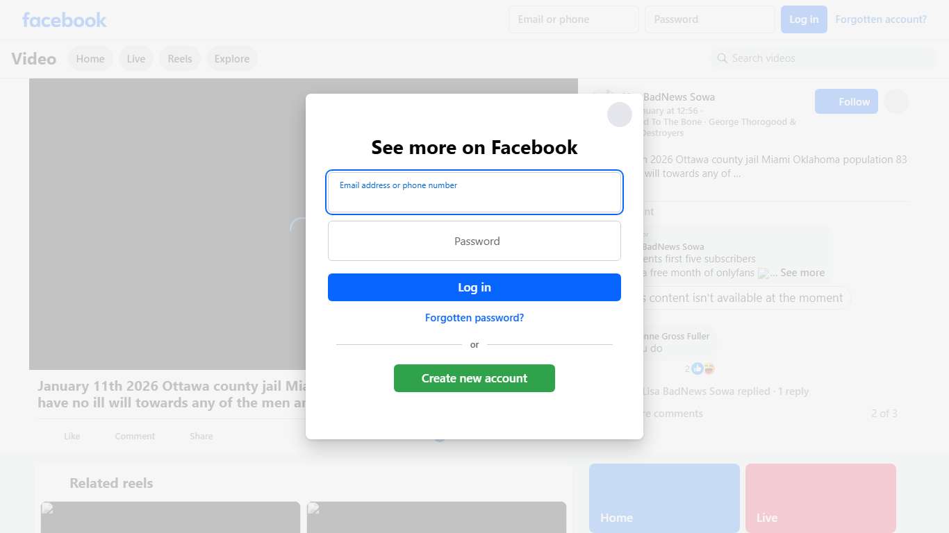 January 11th 2026 Ottawa county jail Miami Oklahoma population 83 I have no ill will towards any of the men and women in this video and in America people are presumed Innocent until found guilty @highlight #Arrest #Mugshots #ottawacounty Lisa BadNews Sowa Facebook